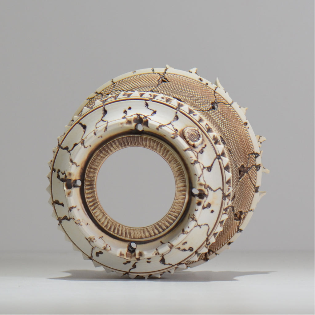 陶房Kibi / Flames var.devastating
/ itk1_fr01_l / 約 φ15.5cm / 植木鉢