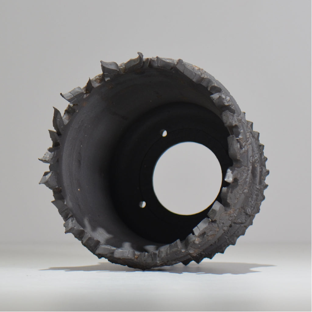 陶房Kibi / Flames var.devastating / itk1_fr02_l / 約 φ15.5cm / 植木鉢