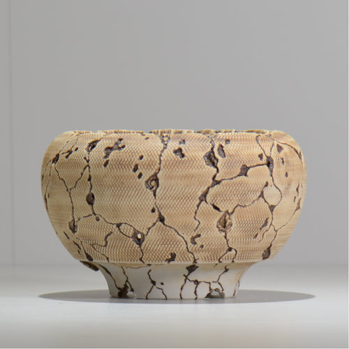 陶房Kibi / roulette / itk1_ro01_m / 約 φ13.5cm / 植木鉢