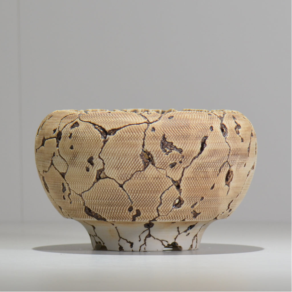 陶房Kibi / roulette / itk1_ro01_m / 約 φ13.5cm / 植木鉢