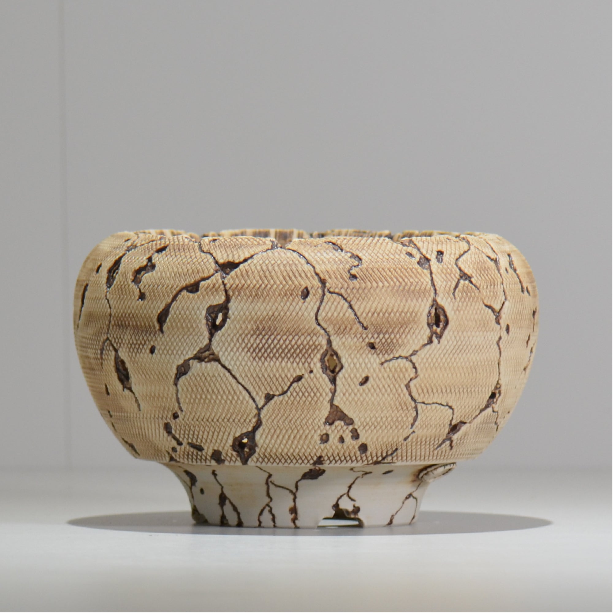 陶房Kibi / roulette / itk1_ro01_m / 約 φ13.5cm / 植木鉢