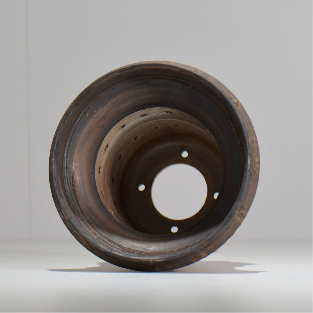 陶房Kibi / Skull type/ itk1_sk02_m / 約 φ15cm / 植木鉢