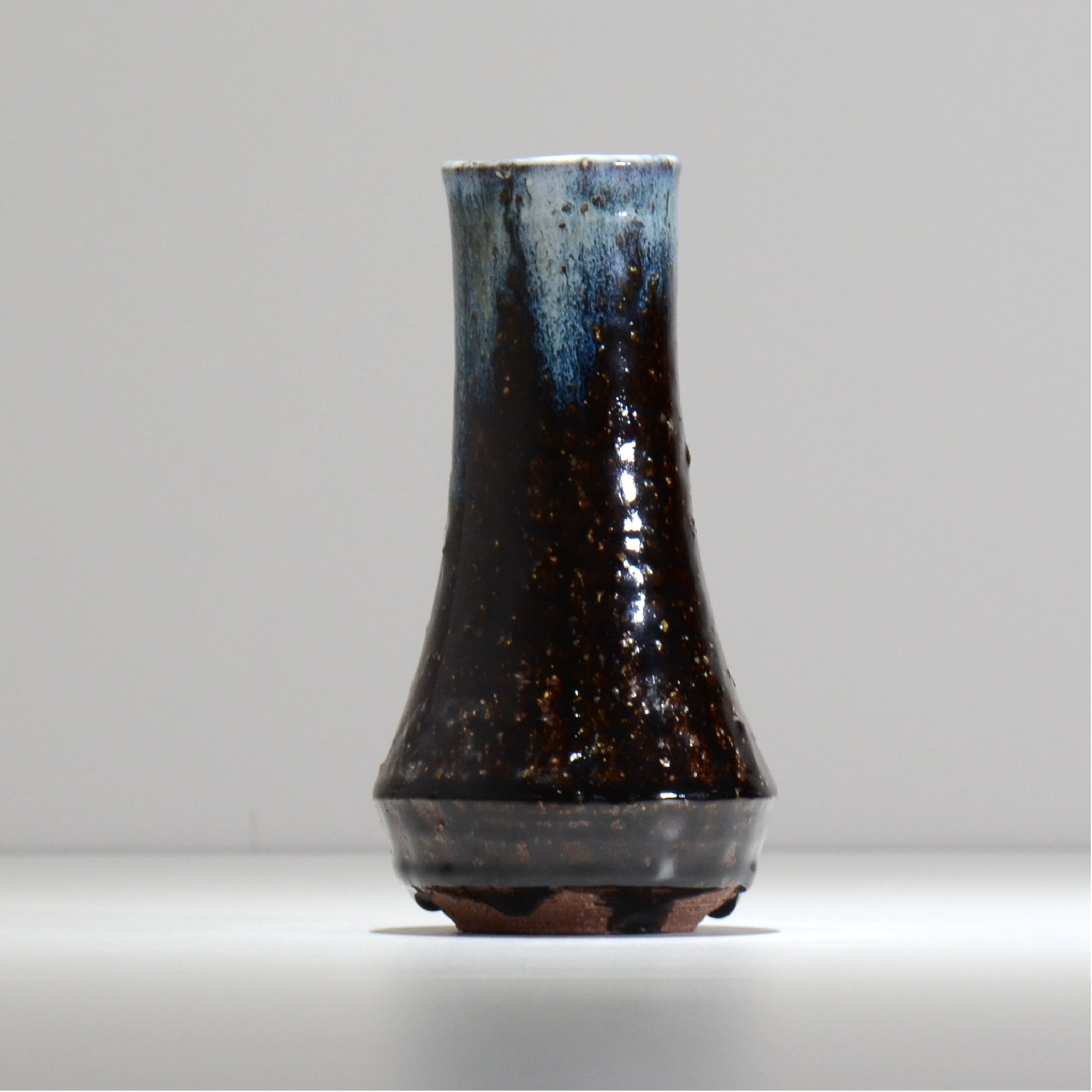 穂髙隆児 / 一輪挿し / karatsu01_ichi/ 口径約 φ4.4cm / 花瓶