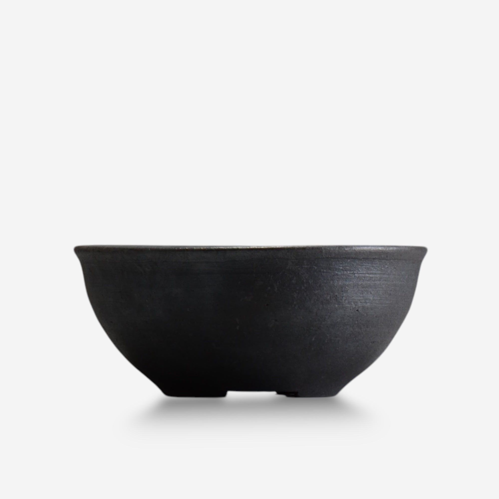 齋藤研一 / 銀黒 ken3 - bl033 約φ17.5cm / 植木鉢