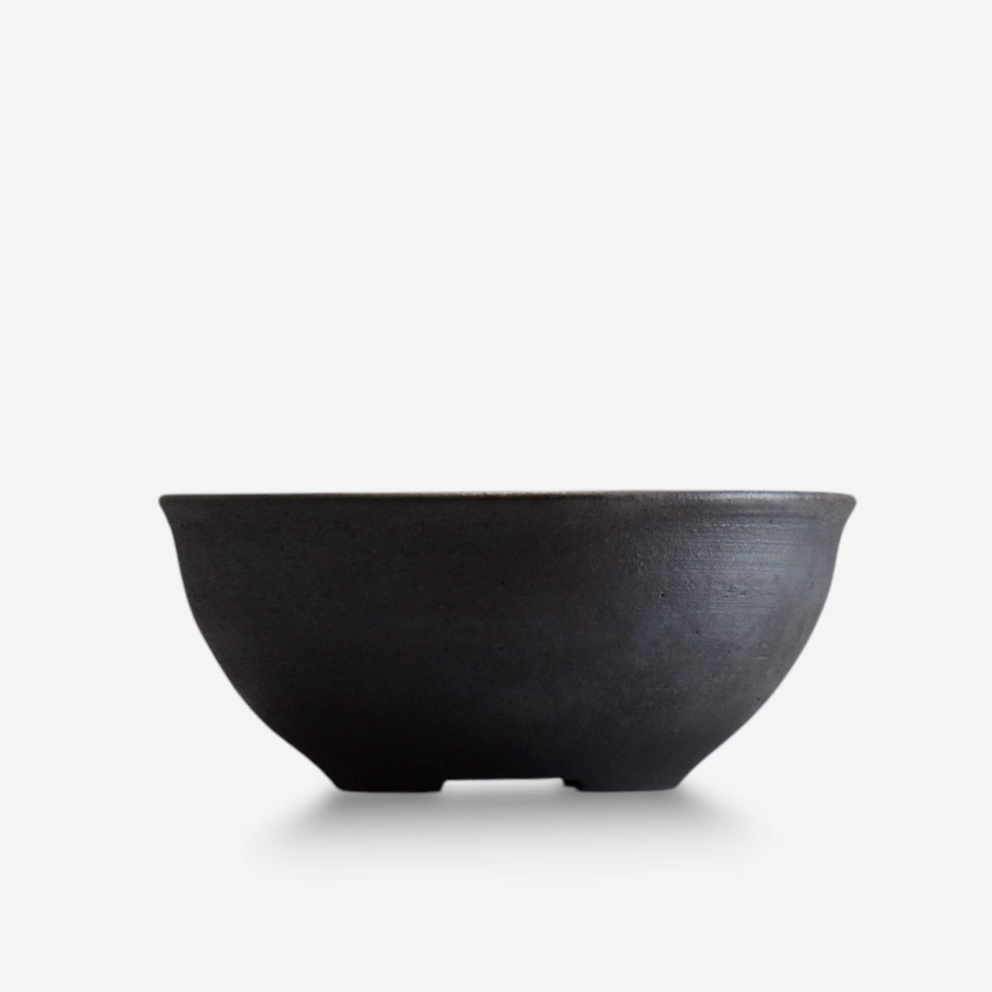 齋藤研一 / 銀黒 ken3 - bl033 約φ17.5cm / 植木鉢