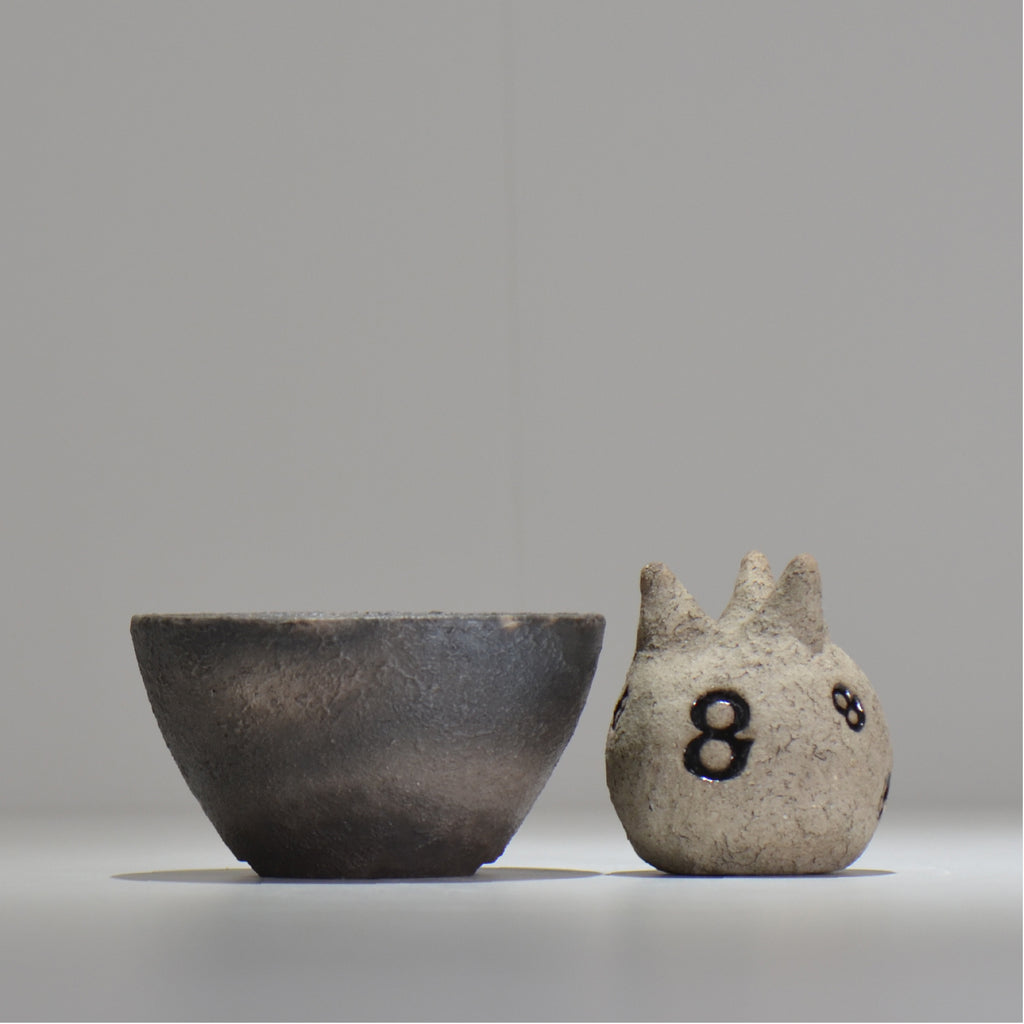 Kenichi Saito / Casting / chu_ma019 / Approx. φ12.5cm / Flowerpot