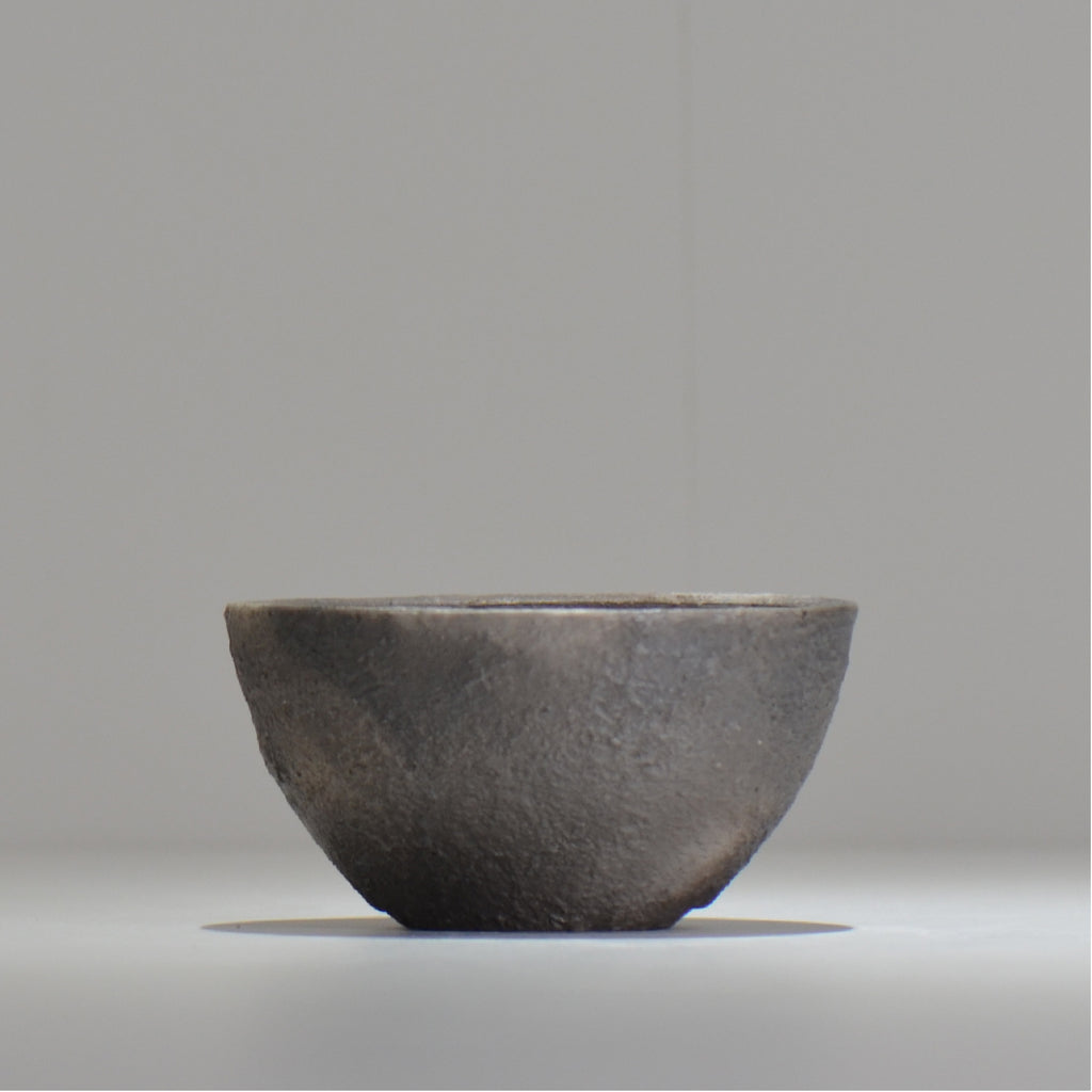 齋藤研一 / 鋳 / chu_ma025/ 約φ12.2cm / 植木鉢