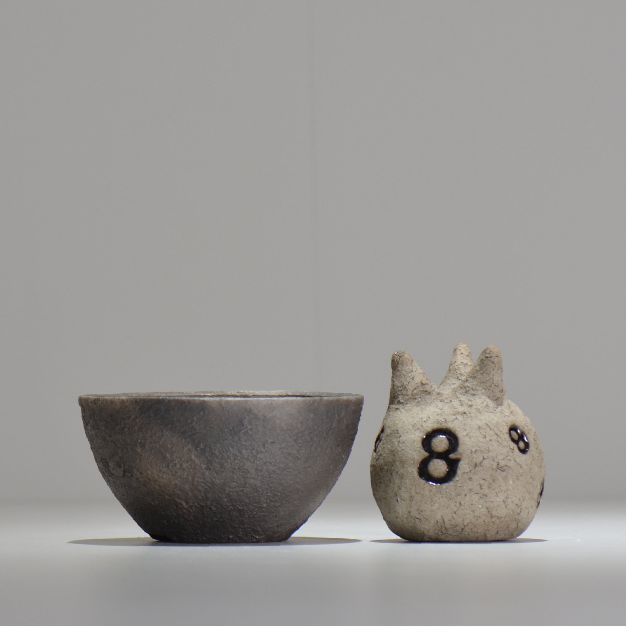 齋藤研一 / 鋳 / chu_ma025/ 約φ12.2cm / 植木鉢