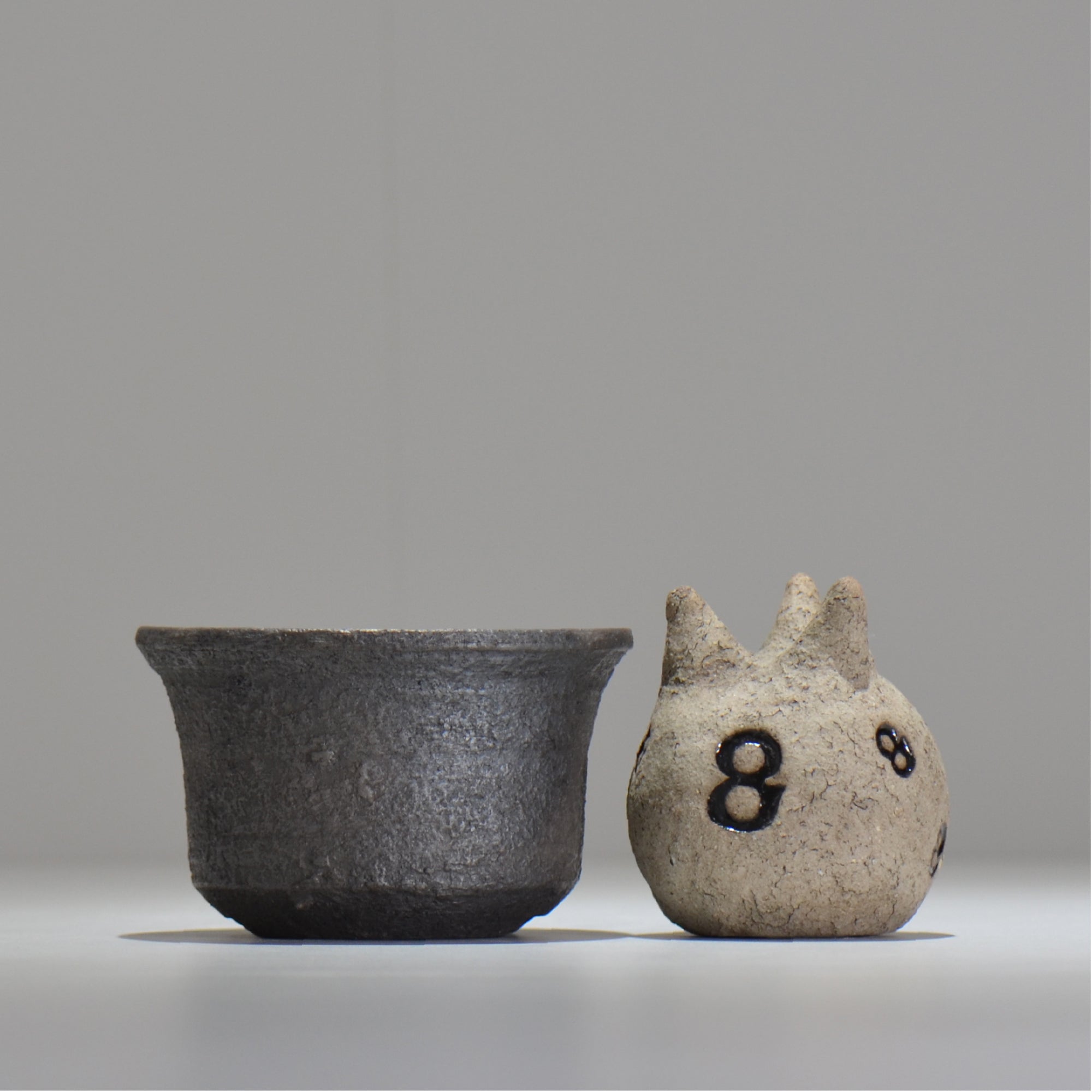 齋藤研一 / 鋳 / chu_tu001/ 約φ11.5cm / 植木鉢