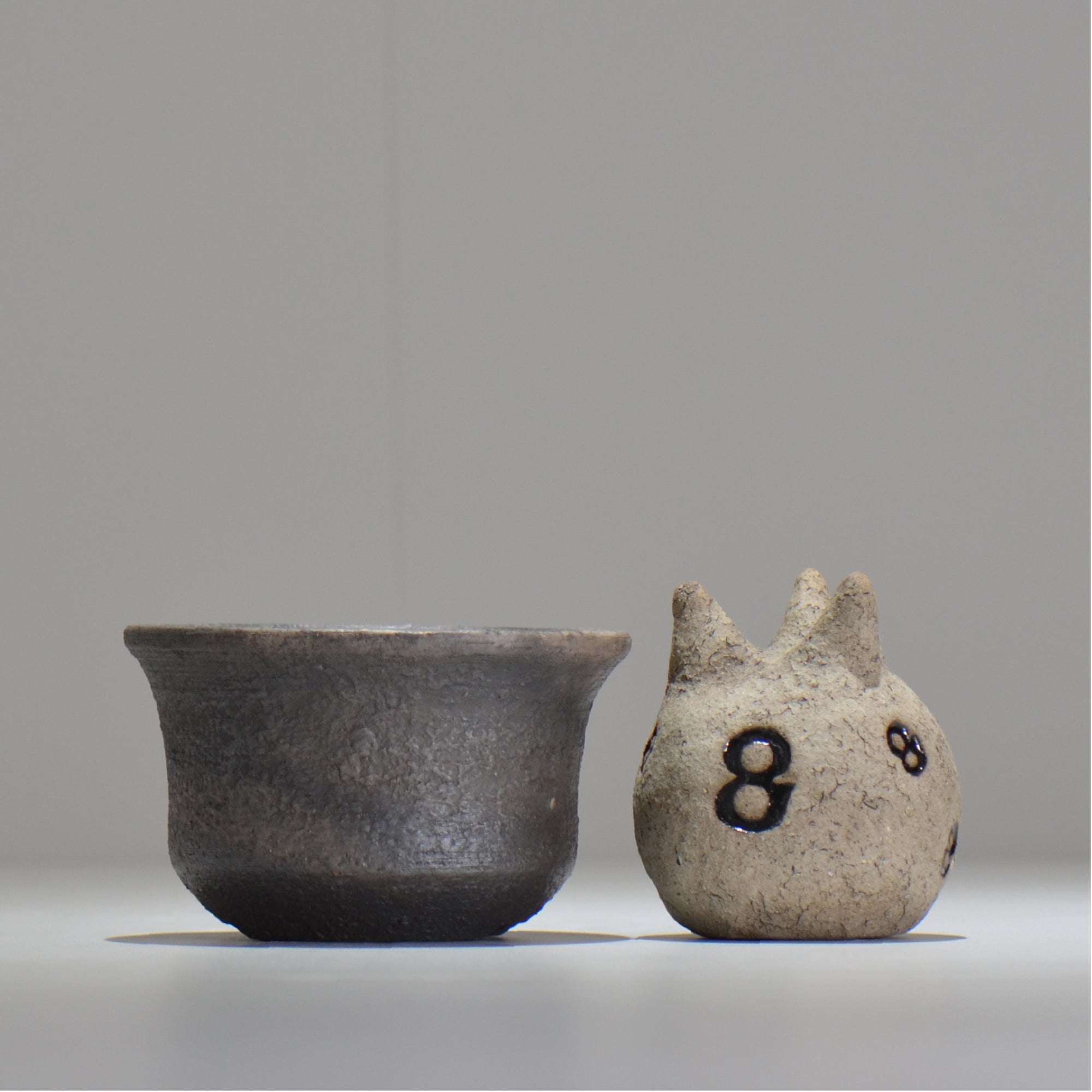 齋藤研一 / 鋳 / chu_tu003/ 約φ11.5cm / 植木鉢