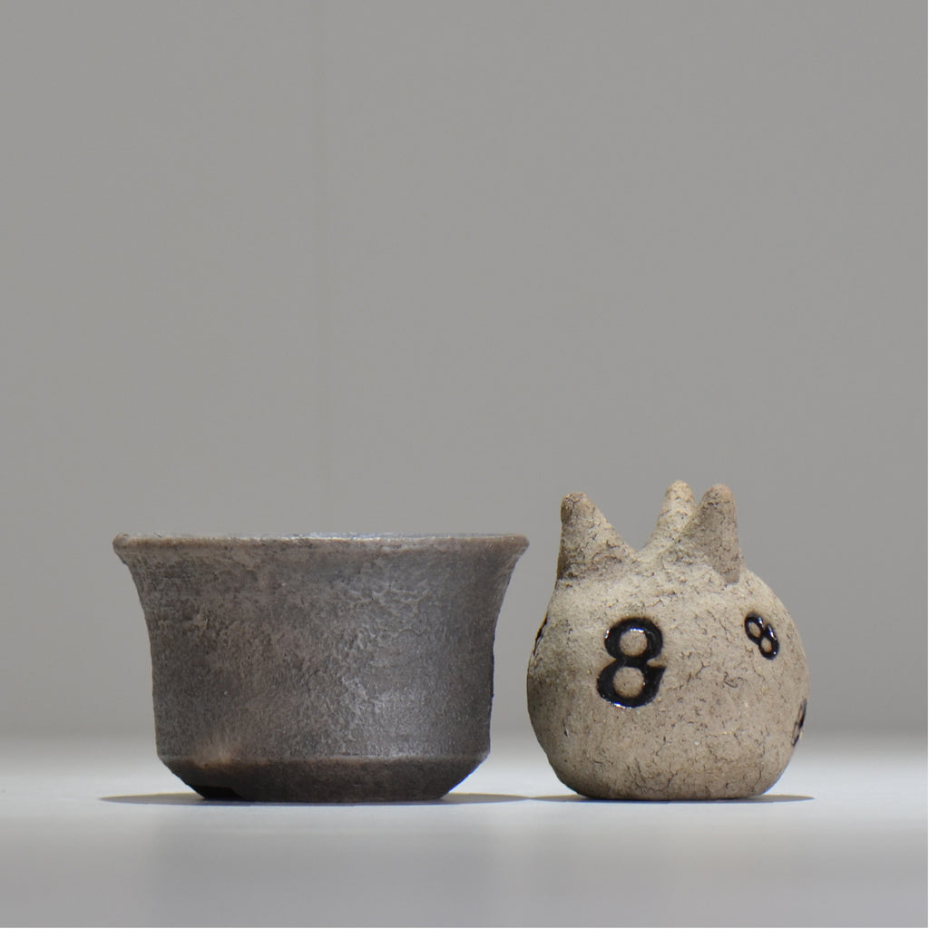 齋藤研一 / 鋳 / chu_tu004/ 約φ11.0cm / 植木鉢