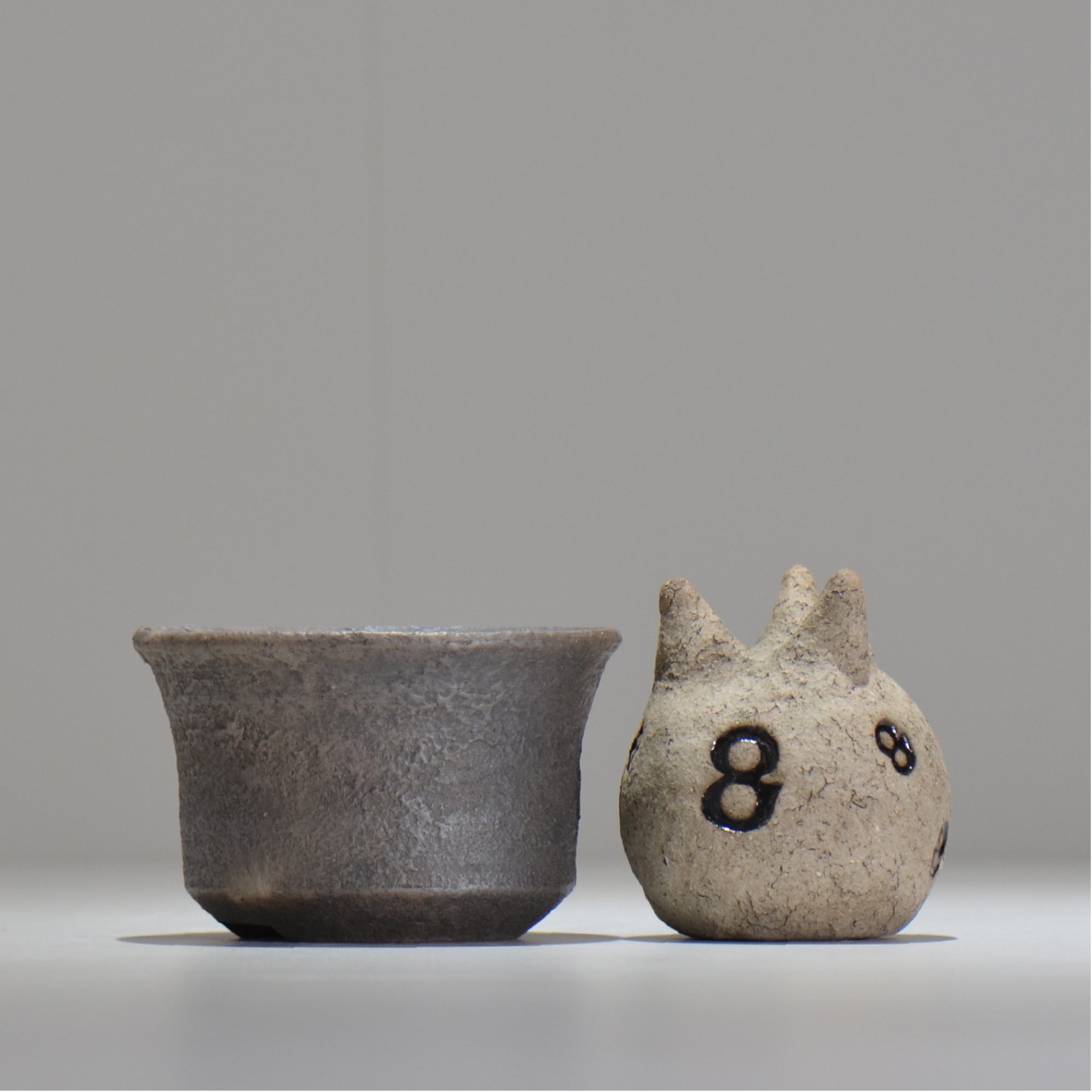 齋藤研一 / 鋳 / chu_tu004/ 約φ11.0cm / 植木鉢