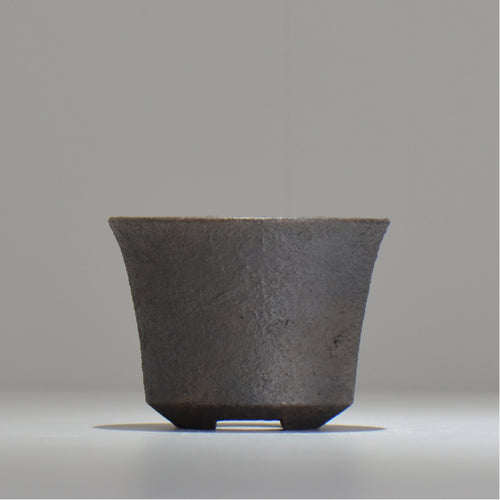 齋藤研一 / 鋳 / chu_tu010 約φ10.8cm / 植木鉢