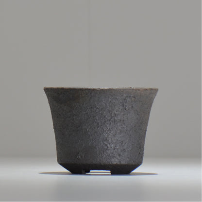 齋藤研一 / 鋳 / chu_tu010 約φ10.8cm / 植木鉢