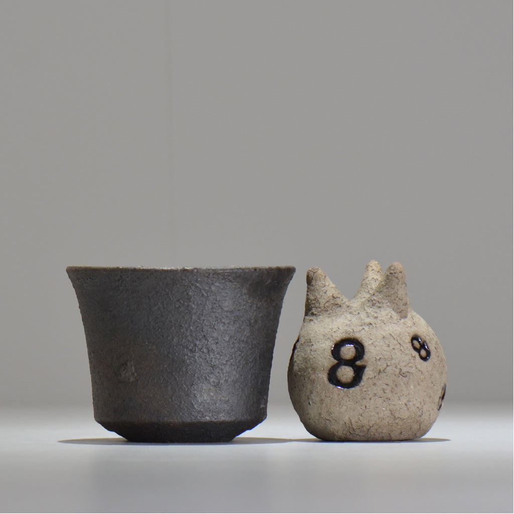 Kenichi Saito / Casting / chu_tu010 Approx. φ10.8cm / Flowerpot