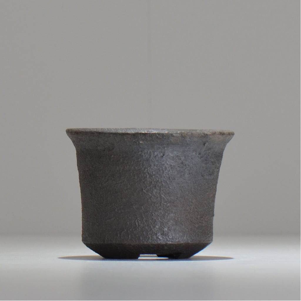 齋藤研一 / 鋳 / chu_tu012/ 約φ11.0cm / 植木鉢