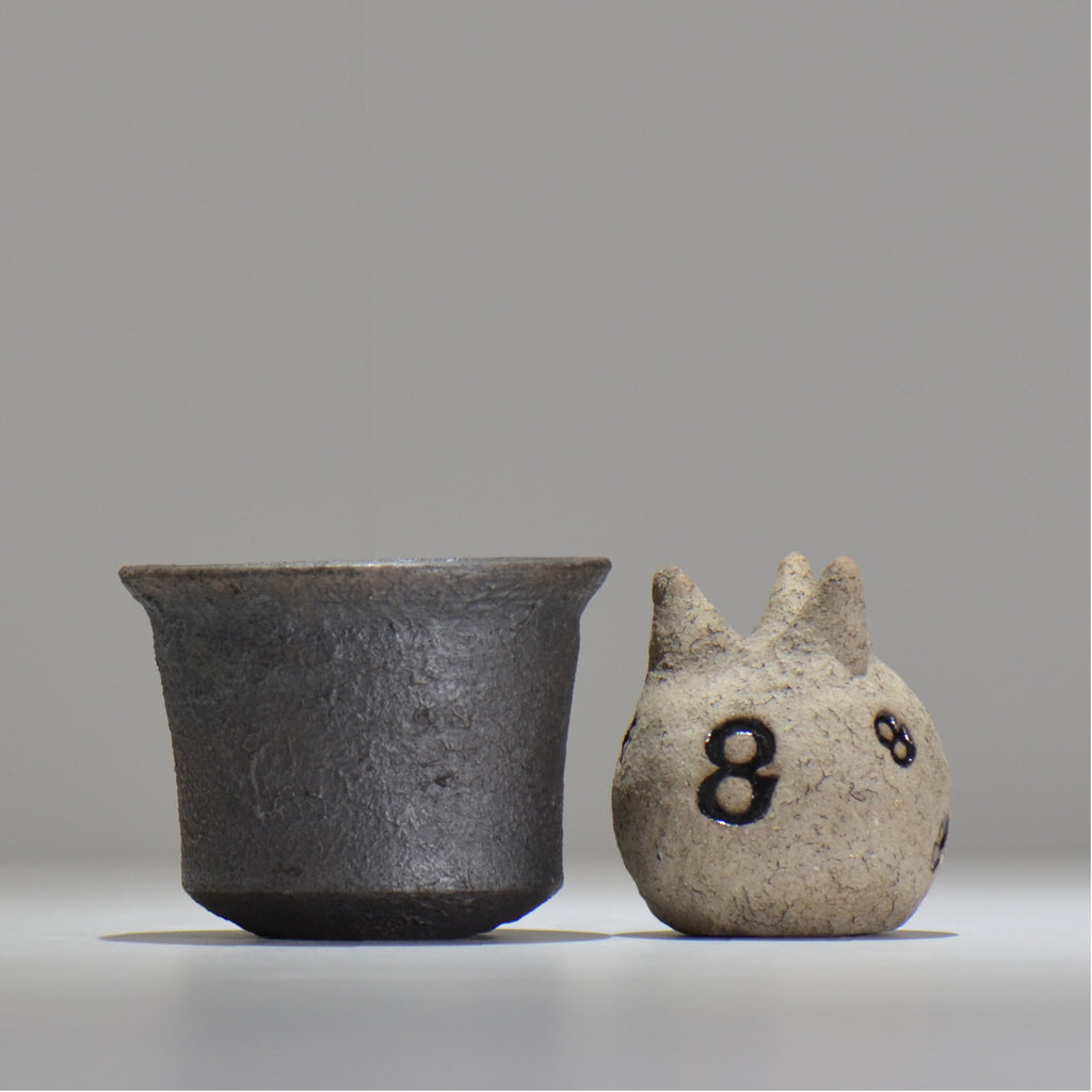 齋藤研一 / 鋳 / chu_tu012/ 約φ11.0cm / 植木鉢