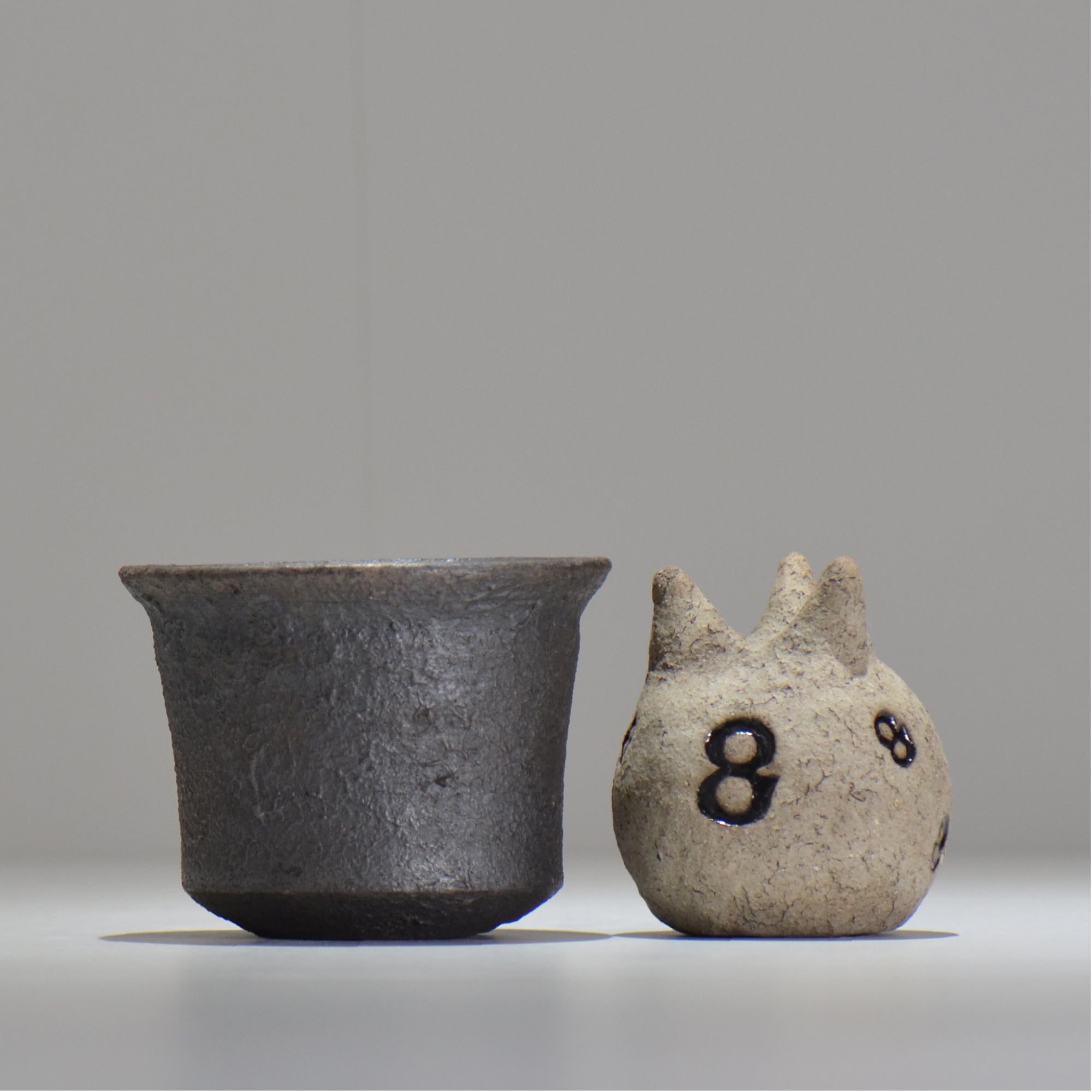 齋藤研一 / 鋳 / chu_tu012/ 約φ11.0cm / 植木鉢
