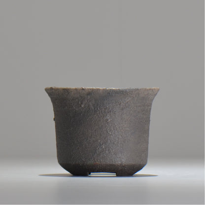 齋藤研一 / 鋳 / chu_tu015/ 約φ10.5cm / 植木鉢