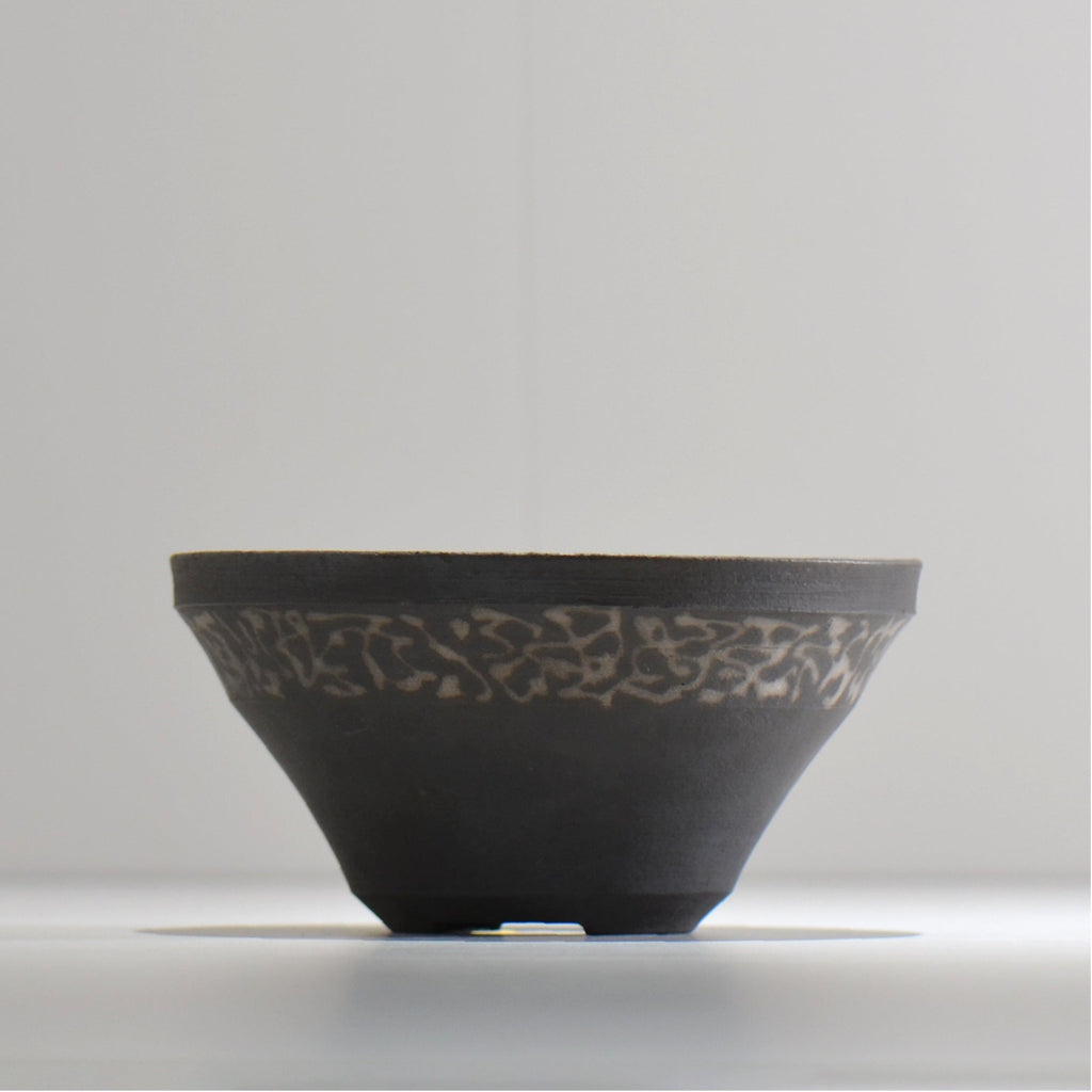 齋藤研一 / 雲龍 ken3- man012/ 約φ16.3cm / 植木鉢