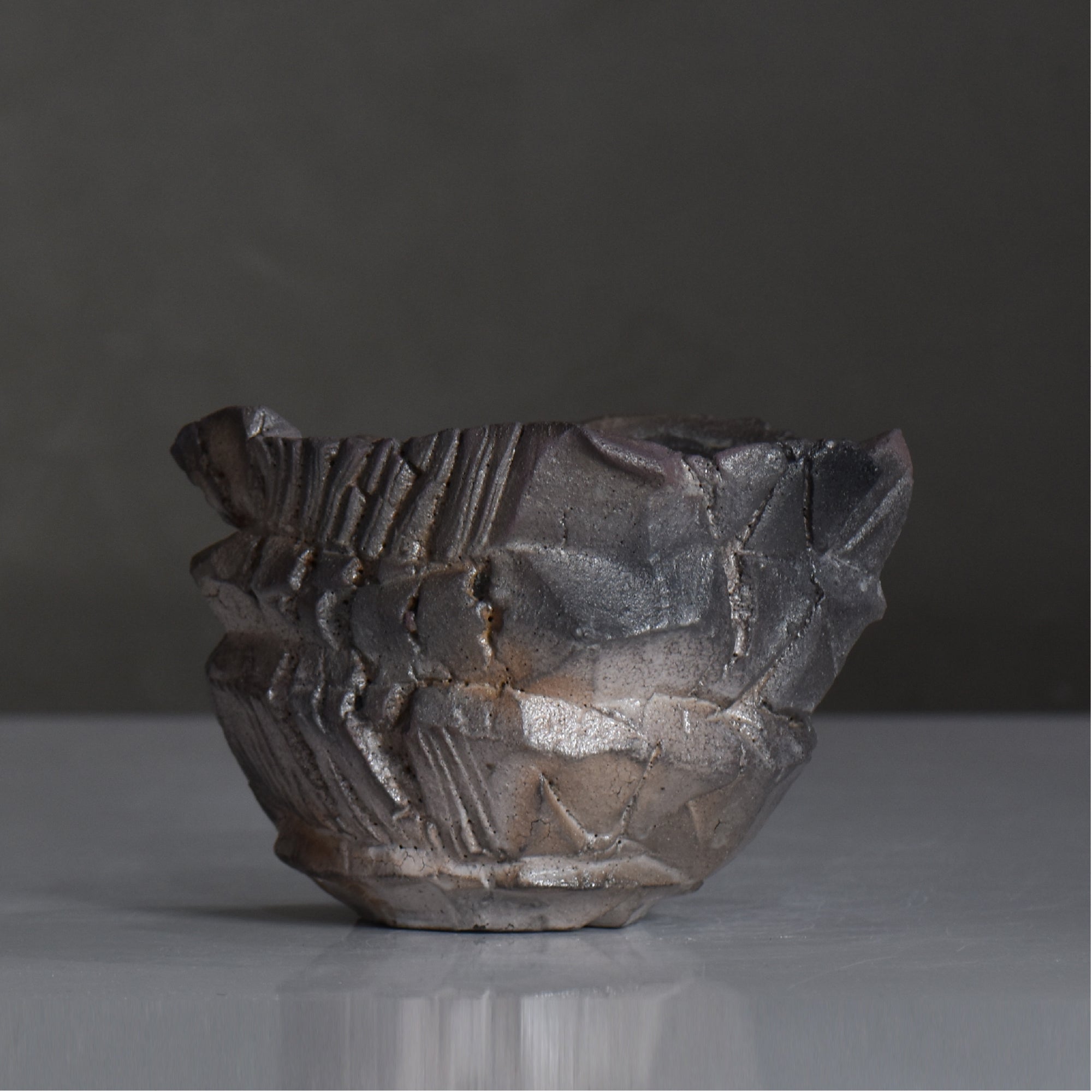 アンティーク タイ工芸 打出 托鉢 銀鉢 DR.P.LIMKOOL 角谷啓男 / PILA / kf_pr16_m / 約φ13.5cm / 植木鉢 – ハチラボ