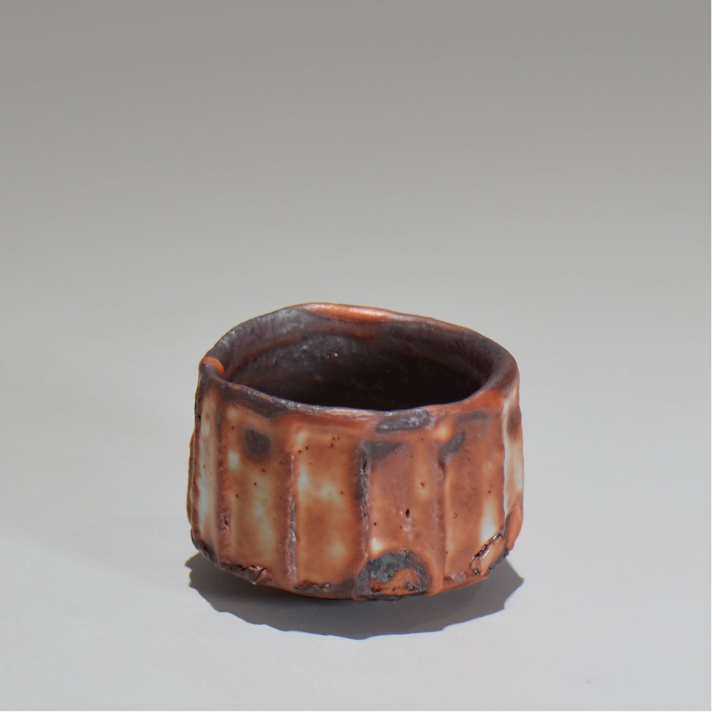 菊地元野 / 薪窯 志野 ぐい呑み / kg_01