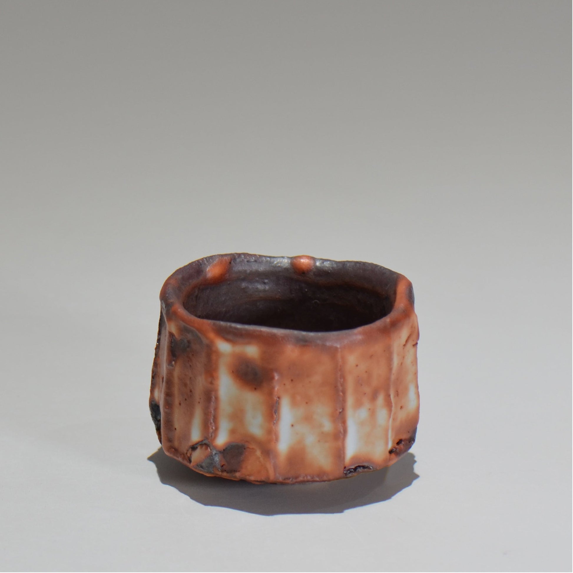 菊地元野 / 薪窯 志野 ぐい呑み / kg_01