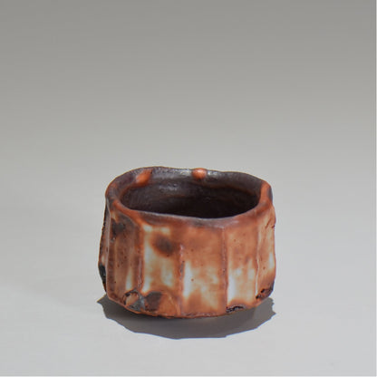 菊地元野 / 薪窯 志野 ぐい呑み / kg_01