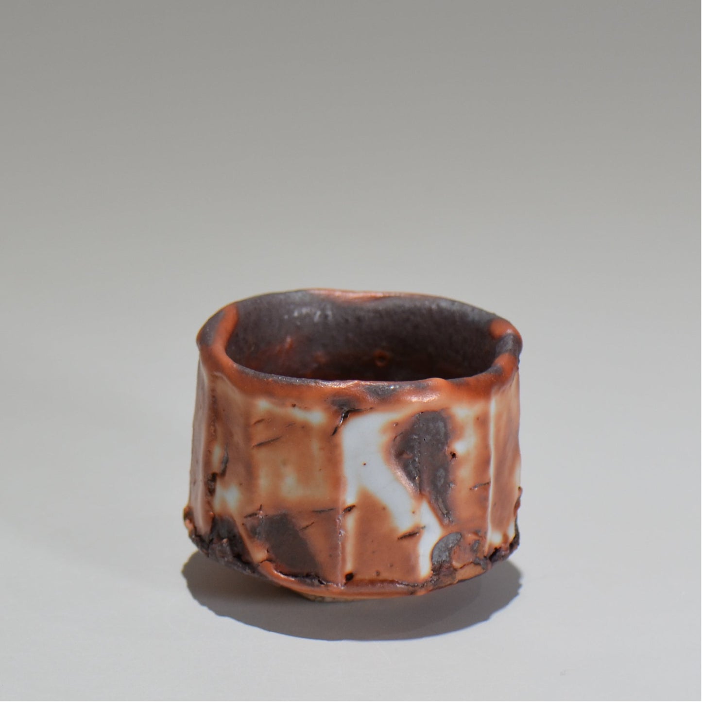 菊地元野 / 薪窯 志野 ぐい呑み / kg_02