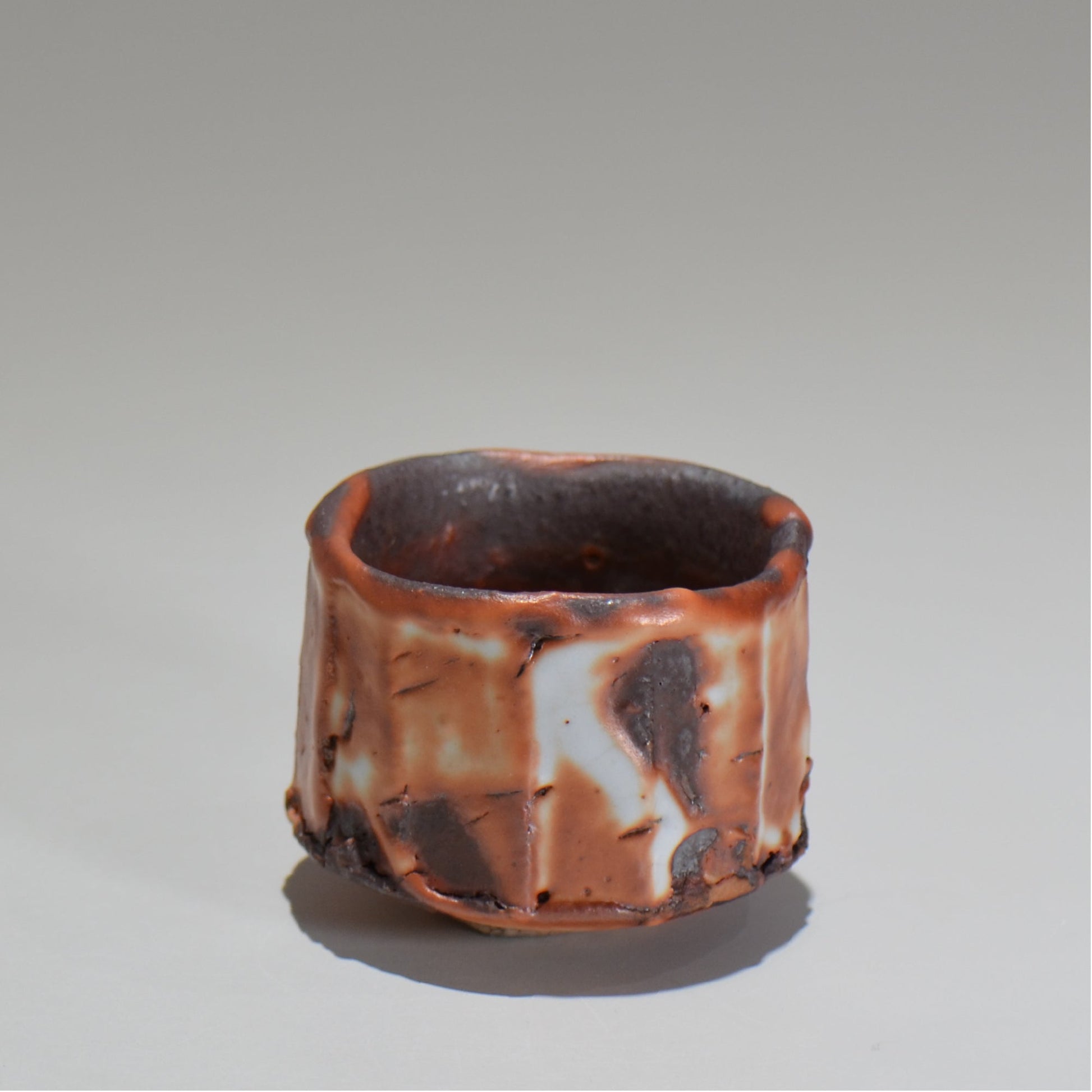 菊地元野 / 薪窯 志野 ぐい呑み / kg_02