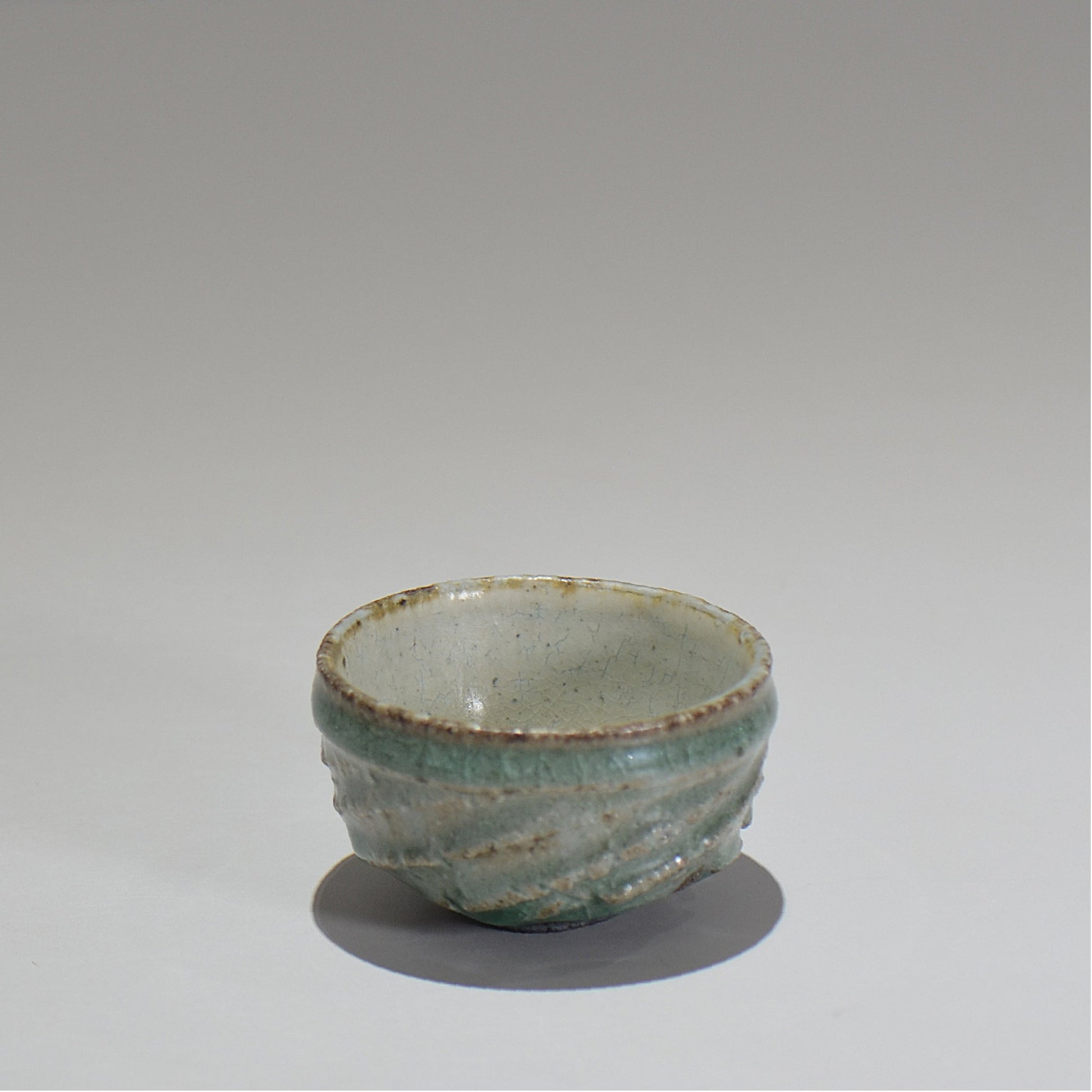 菊地元野 / ネジレ裂文 ぐい呑み / kg_08