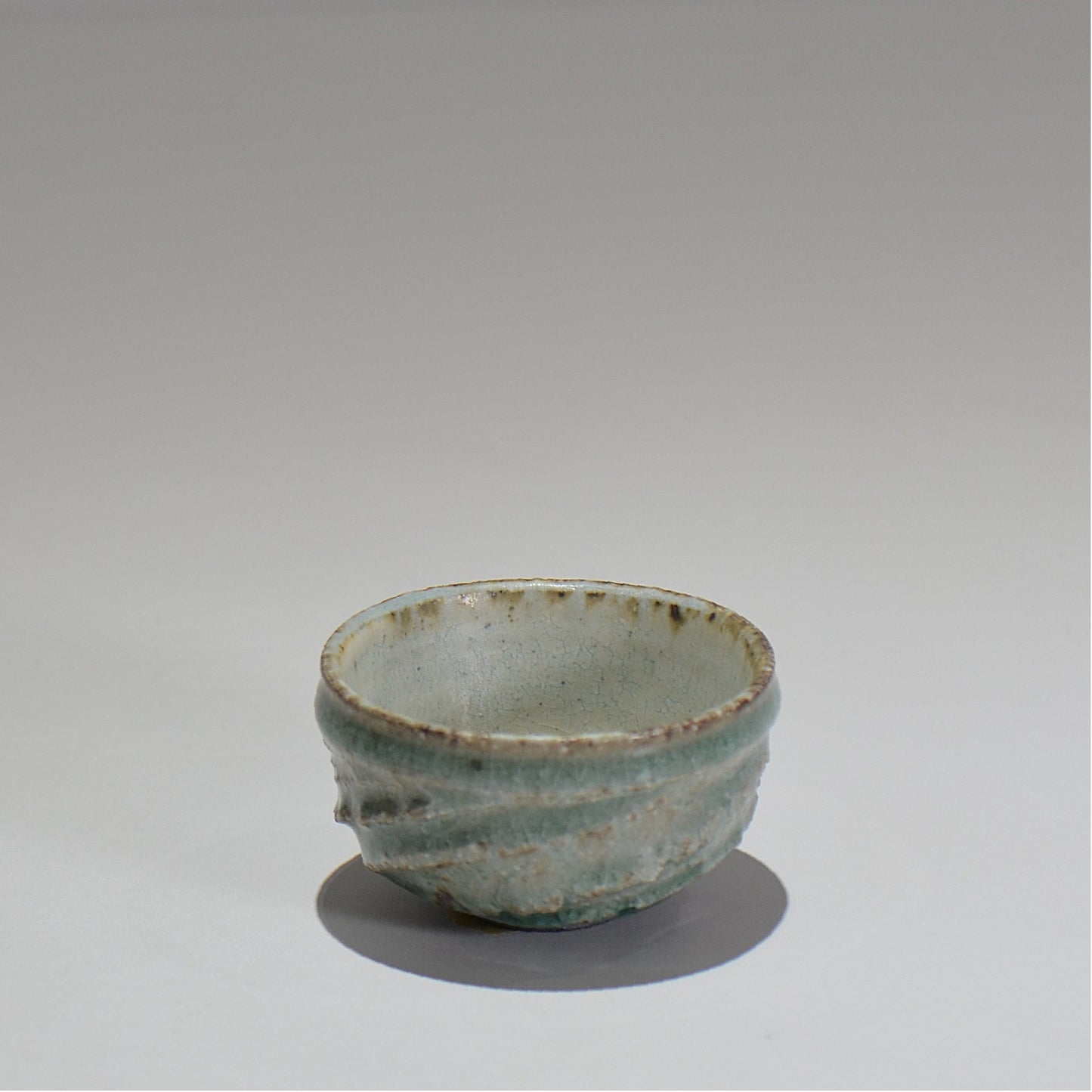 菊地元野 / ネジレ裂文 ぐい呑み / kg_08