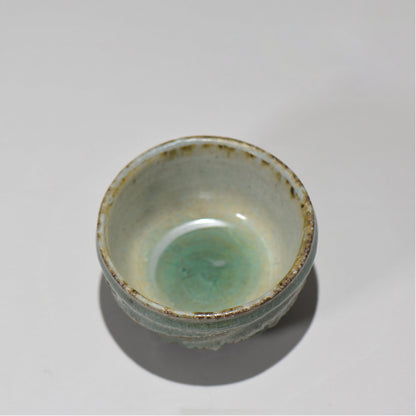 菊地元野 / ネジレ裂文 ぐい呑み / kg_08