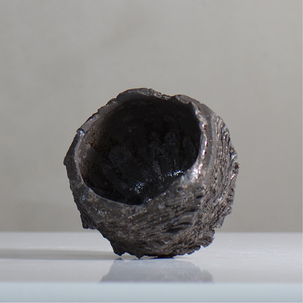 菊地元野 / DANSOU GLOSS ブラック / kg2_db04_xs /  約φ7.7cm / 植木鉢