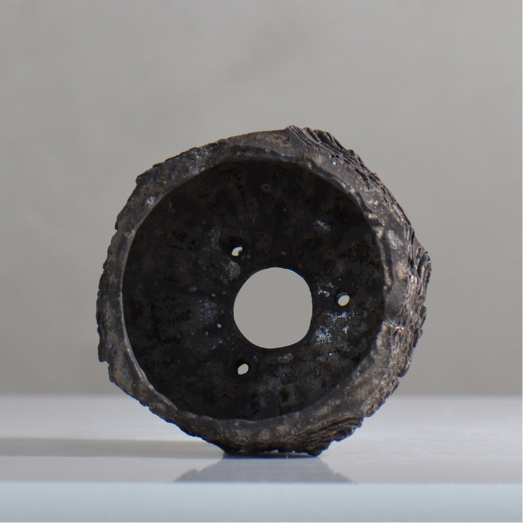 菊地元野 / DANSOU GLOSS ブラック / kg2_db06_s /  約φ9cm / 植木鉢