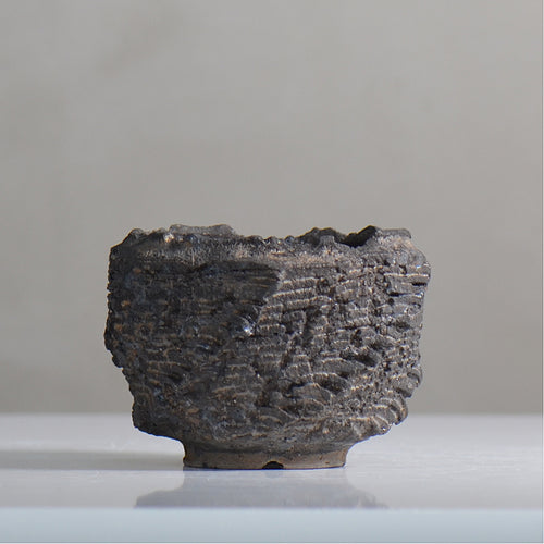 菊地元野 / DANSOU GLOSS ブラック / kg2_db09_xs /  約φ8.5cm / 植木鉢