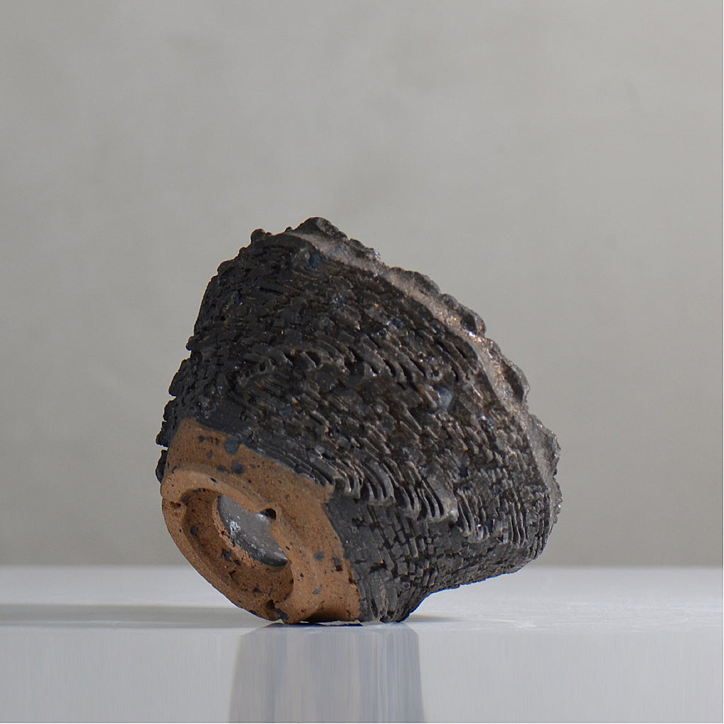 菊地元野 / DANSOU GLOSS ブラック / kg2_db16_m /  約φ14cm / 植木鉢