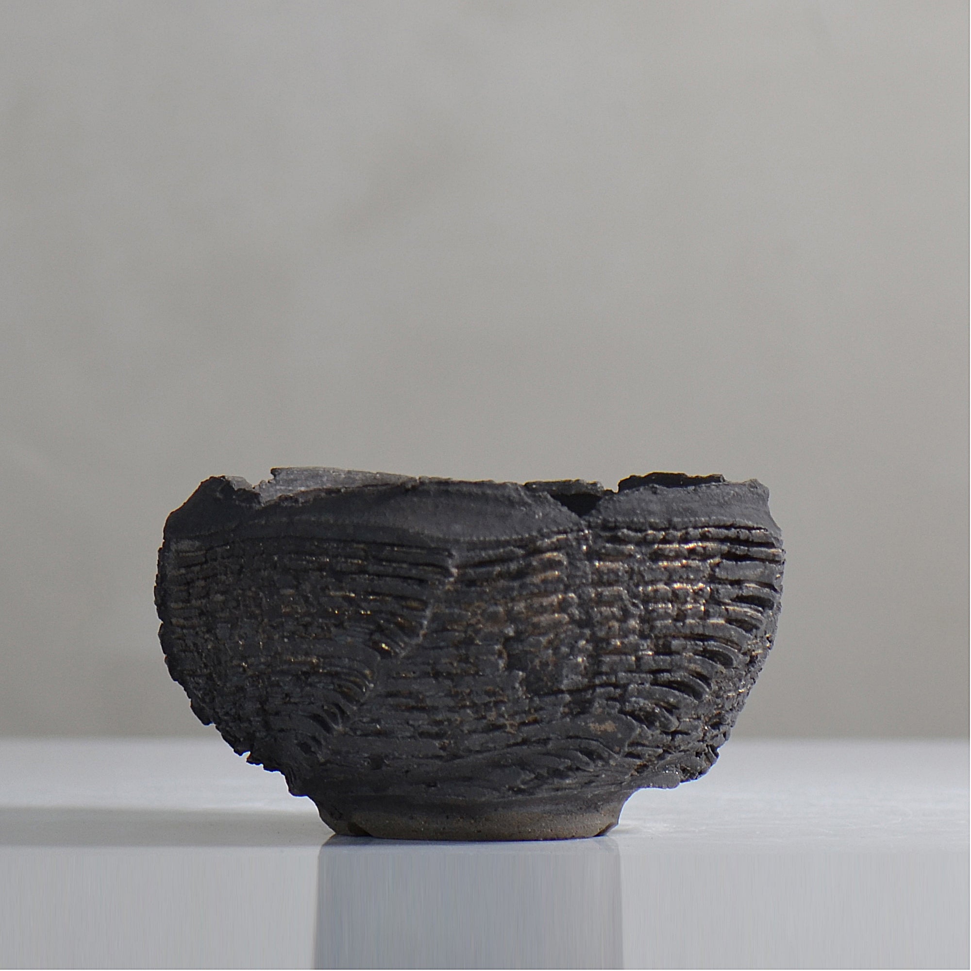 菊地元野 / DANSOU GLOSS ブラック / kg2_db19_s /  約φ11.2cm / 植木鉢