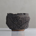 菊地元野 / DANSOU GLOSS ブラック / kg2_db26_m /  約φ12.5cm / 植木鉢