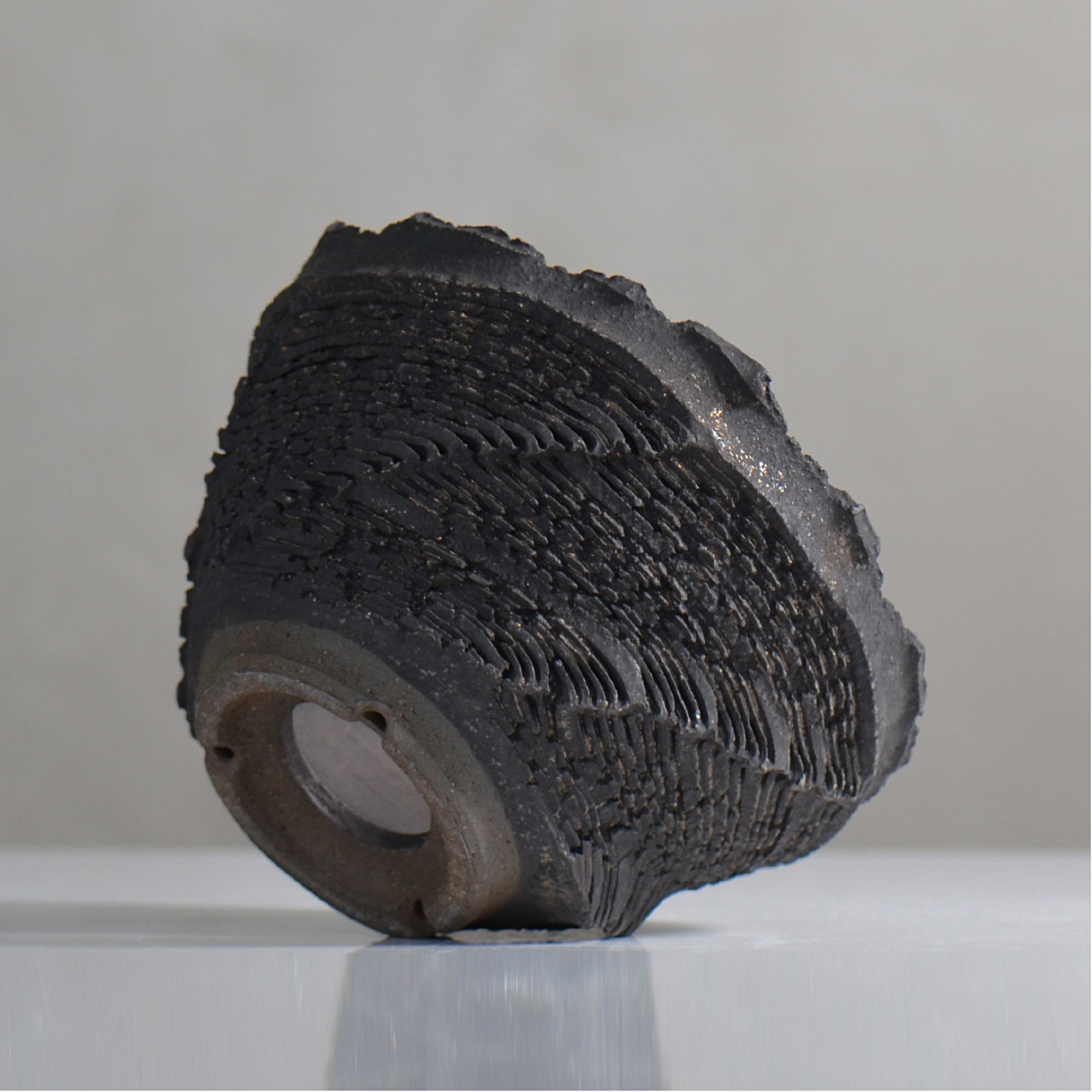 菊地元野 / DANSOU GLOSS ブラック / kg2_db27_l /  約φ16cm / 植木鉢