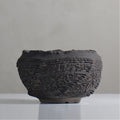 菊地元野 / DANSOU GLOSS ブラック / kg2_db28_m /  約φ13.5cm / 植木鉢