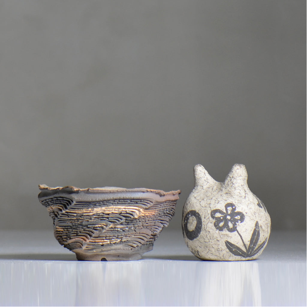 菊地元野 / CHISOU / kg2_dc09_s /  約φ11.5cm / 植木鉢
