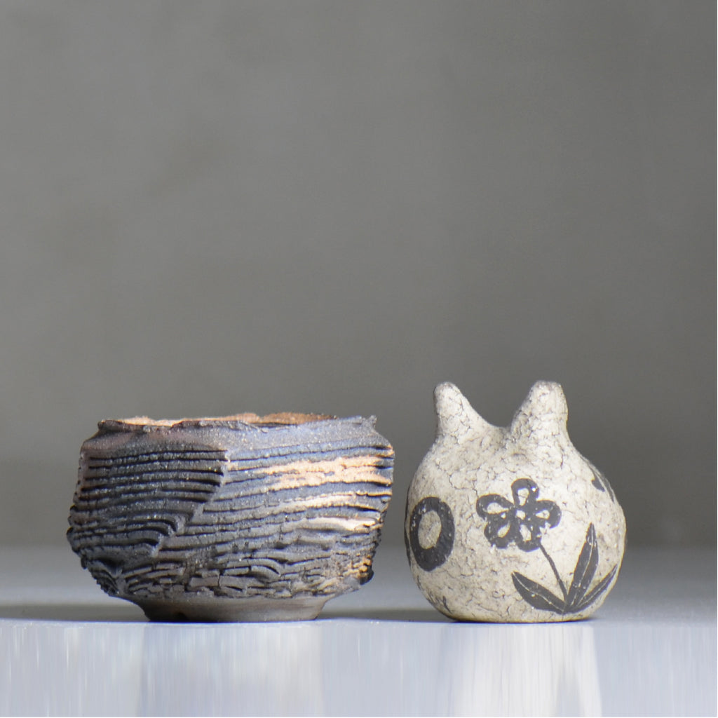 菊地元野 / CHISOU / kg2_dc12_xs /  約φ8.7cm / 植木鉢