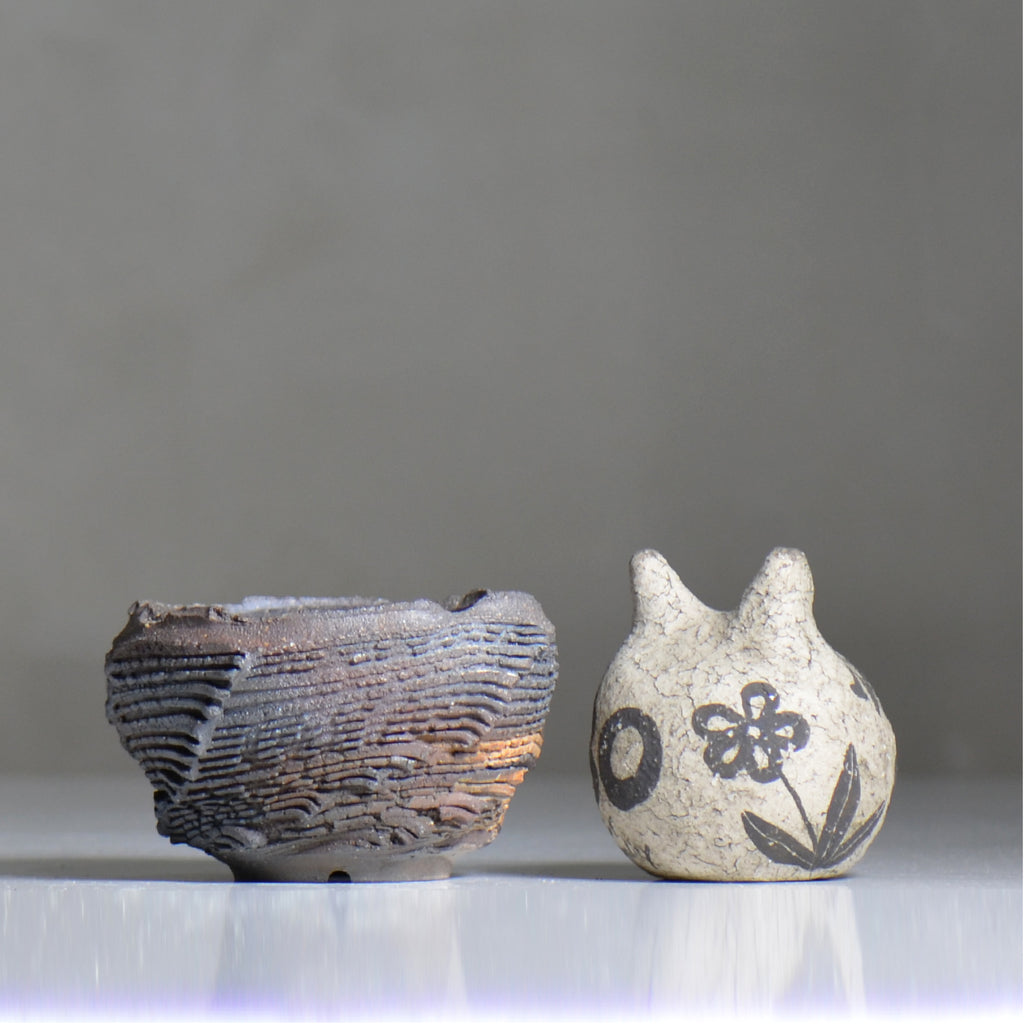 菊地元野 / CHISOU / kg2_dc15_s /  約φ9.5cm / 植木鉢
