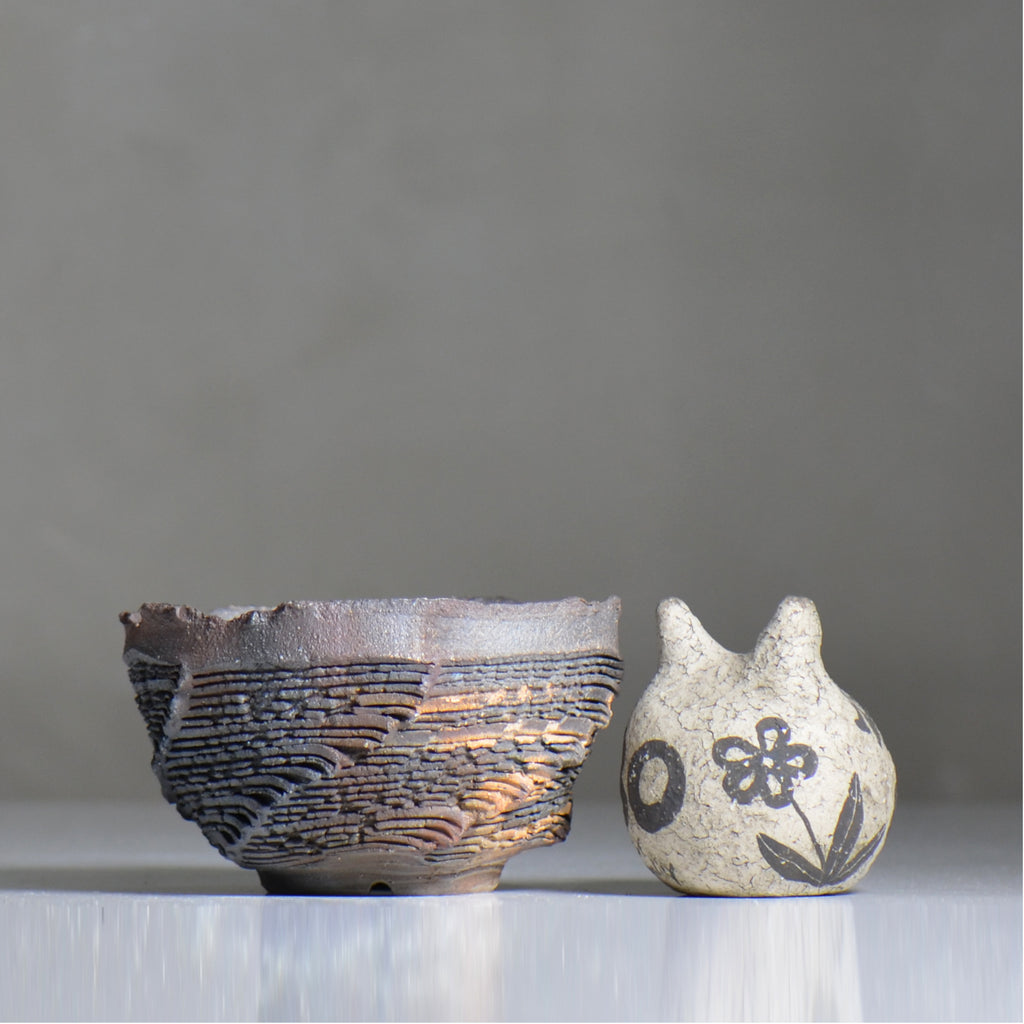 菊地元野 / CHISOU / kg2_dc23_m /  約φ13.5cm / 植木鉢