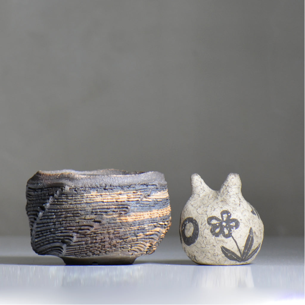 菊地元野 / CHISOU / kg2_dc28_s /  約φ10.7cm / 植木鉢