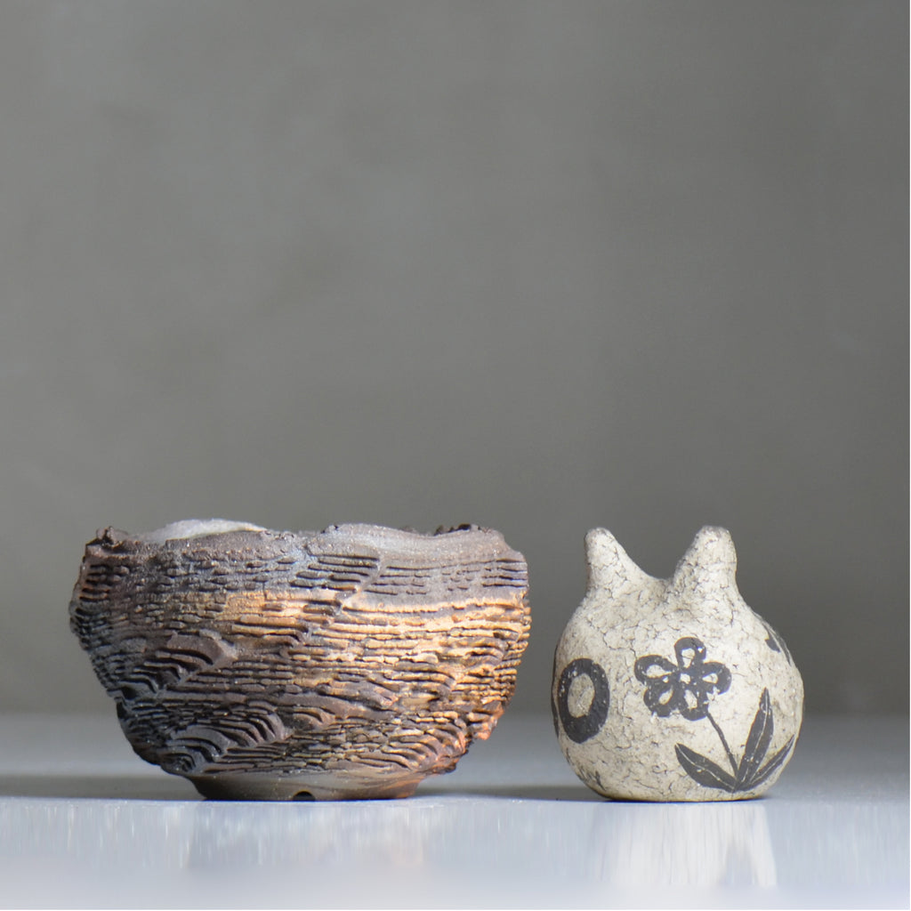 菊地元野 / CHISOU / kg2_dc39_s /  約φ11.5cm / 植木鉢