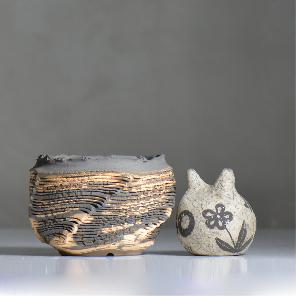 菊地元野 / CHISOU / kg2_dc44_s /  約φ11cm / 植木鉢