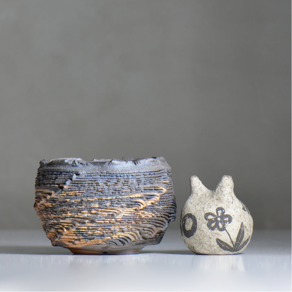 菊地元野 / CHISOU / kg2_dc46_m /  約φ12.3cm / 植木鉢