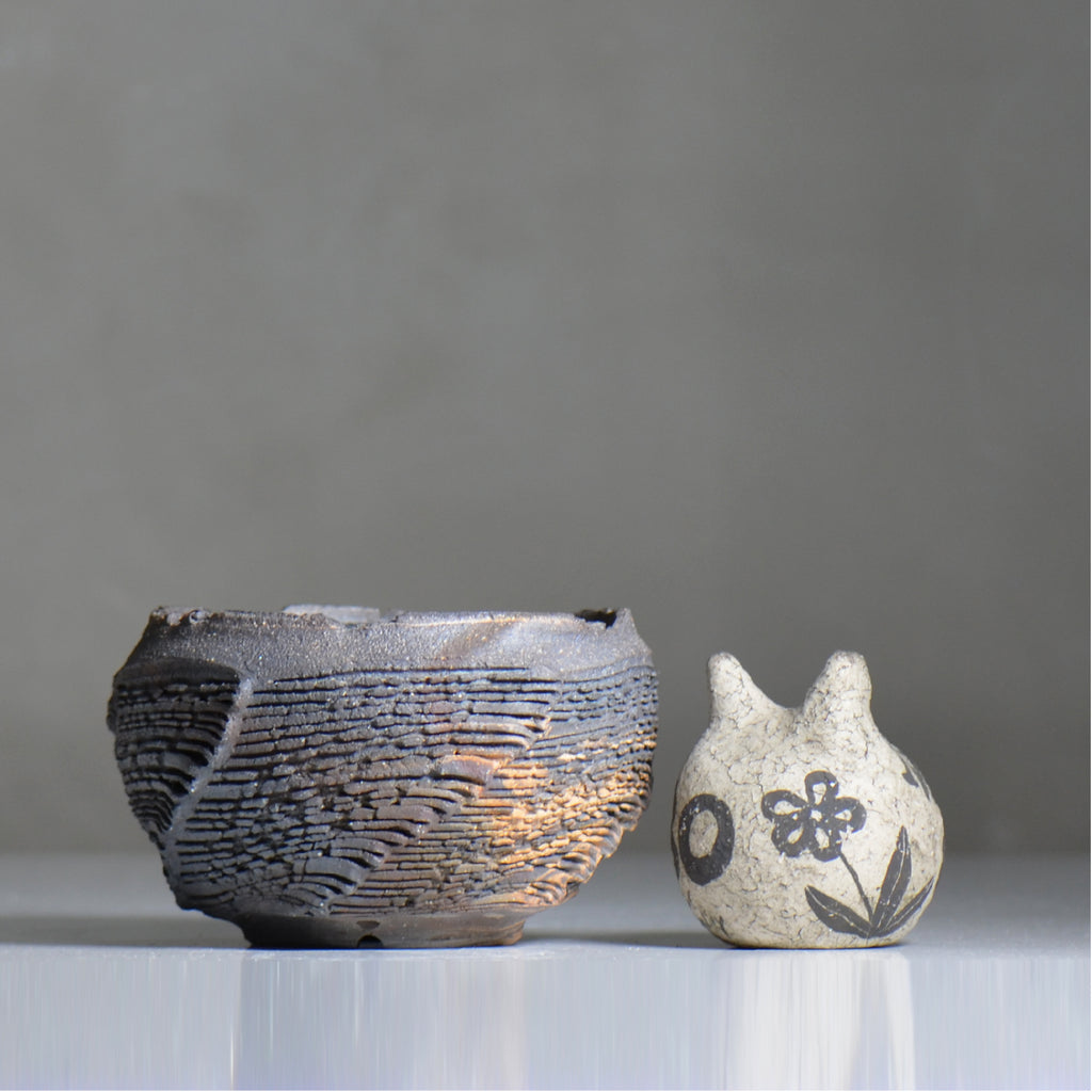 菊地元野 / CHISOU / kg2_dc47_m /  約φ12.5cm / 植木鉢